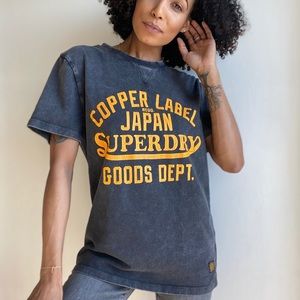 Superdry Vintage Copper Label Café Race T